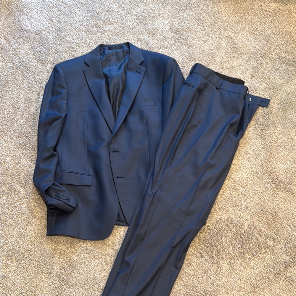 Calvin Klein Men's Classic Navy Suit